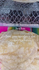 Tortillas de harina